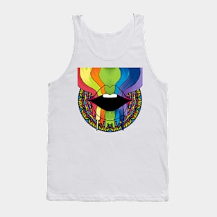 Rainbow Mandala Tank Top